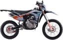 Кроссовый мотоцикл BSE Z8 300e 21/18 Blue Orange Black 2