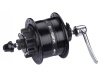 Втулка динамо Shimano 3D32, 32 отв, 6V-3W, под эксцентрик, диск. под 6 болт., с SM-DH10, черный