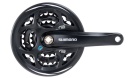 Система Shimano Altus, M311, 170мм, Кв, 48/38/28T, черный