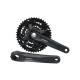 Система Shimano Altus MT200-3, 175мм, 40/30/22T, с защитой, черный, для 9ск.