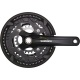 Система Shimano Alivio T4010, для 3x9ск, 175мм, Octalink, 48/36/26T без каретки, черный, с защитой