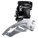 Переключатель передний Shimano Altus, M2000, ун. тяга, ун. верх. хомут, 3x9ск, уг.:66-69 больш. звез