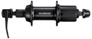 Втулка задняя Shimano TX500, v-br, 32 отв, 8/9, гайки, old:135мм, ось 185мм, черный