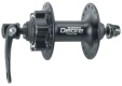 Втулка передняя Shimano Deore, M525A, 36 отв, QR, 6-болт, черный