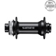 Втулка передняя Shimano MT400, 36 отв, Center Lock, под ось 15мм(без оси), OLD 110мм, черный