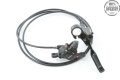 Тормоз дисковый гидр. Shimano, MT200, BL(прав)/BR(задн), полимер. колодк., 1700мм, цв. черный