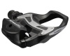 Педали Shimano, R550, б/отражат., с шипами, черный, инд.уп