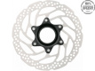Тормозной диск Shimano RT30, 203мм, C.Lock, только для пластиковых колодок
