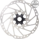 Тормозной диск Shimano Deore, RT64, 160мм, C.Lock (10130202/080414/0007861, МАЛАЙЗИЯ)