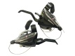 Шифтер/тормозная ручка Shimano Acera, EF65, лев/пр, 3x9ск, тр.+оплетк, черный