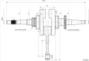 Коленвал BSE YX250