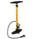 Велосипедный насос напольный GIYO GF-55P, металл, с манометром, 160 psi(11атм), авто/вело ниппель.