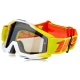 Очки кроссовые 100%HX GOGGLES YELLOW RED