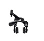 Тормоз клещевой Shimano 105, R7010, задн, direct mount, колодки R55C4, черный