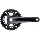 Система Shimano XT T8000, для 3x10ск, 175мм, ин.вал, 48/36/26T без каретки, с защитой