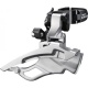 Переключатель передний Shimano Deore, M611, ун. тяга, ун. хомут, уг.:66-69, для 40-42T, хомут 34.9 с