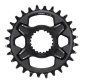 Звезда передняя Shimano, CRM85, 28T для FC-M8100-1/8130-1 1x12 CL:52/56,5мм