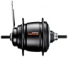 Втулка планетарная Shimano Nexus, C6001, 36 отв, 8ск, ножн. тор., 132x184мм, черный, б/уп.