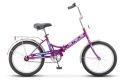 Велосипед STELS Pilot-410 (13.5" Фиолетовый) (LU086913)