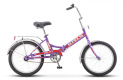 Велосипед STELS Pilot-410 (13.5" Фиолетовый) (LU086913)