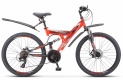 Велосипед STELS Focus MD 24" 18-sp V010 16" Красный/чёрный (LU098194)