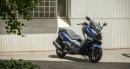 Максискутер SYM CRUiSYM a 300 матовый сине-серый