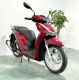 Скутер Motosuper SH Red (красный)
