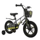 Детский Велосипед MAXISCOO  "Air", Deluxe Plus 14", Серый Матовый, С Дисковыми Тормозами (2023)