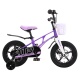 Детский Велосипед MAXISCOO  "Air", Deluxe Plus 14", Фиолетовый Матовый, С Дисковыми Тормозами (2023)