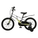 Детский Велосипед MAXISCOO  "Air" Standard 18", Серый Матовый, С Ручными Тормозами (2023)