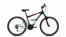 Велосипед Forward ALTAIR MTB FS 26 1.0 (26" 18 ск. рост 18") черный/красный