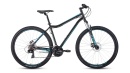 Велосипед FORWARD SPORTING 29 2.0 disc 17" черный / бирюзовый