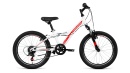 Велосипед FORWARD DAKOTA 20 2.0 белый\красный 10.5"