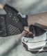 Велоперчатки ROCKBROS с гелем, черные (короткие пальцы)