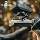 Фонарь передний ROCKBROS RHL400, подвесное крепление, алюминий, 400 люмен, 4 режима, IPX6, Type-C; ч