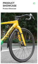 Комплект крыльев ROCKBROS FK-892 универсальные 26-27,5" 700С, регулируемые крепления на перья; черны