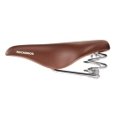 Седло велосипедное ROCKBROS 6800S пружинное, стиль ретро, 260x200x90 мм; коричневый