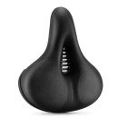Седло ROCKBROS 8730-3 гелевое с демпферами, с эффектом памяти, 260x230х70 мм, с отверстием; черный