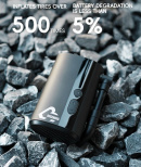 Насос электро ROCKBROS QJCQBM1 мини, Type-C, до 150 PSI; черный