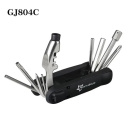 Мультитул ROCKBROS GJ804C 12-в-1; черный