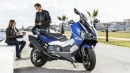Максискутер SYM MAXSYM TL 500 синий