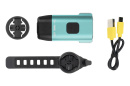 Фонарь передний Moon RIGEL LITE (C2-Sealfoam Teal), 500 Лм, 6 режимов, USB‑C (версия 2025)
