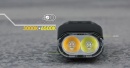 Велофара Moon Meteor Storm Dual, 1300 люмен, 2 диода 3000/6500K, 7 режимов, USB-C