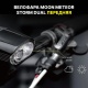 Велофара Moon Meteor Storm Dual, 1300 люмен, 2 диода 3000/6500K, 7 режимов, USB-C
