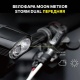 Велофара Moon Meteor Storm Dual, 1300  люмен, 2 диода 3000/6500K, 7 режимов, USB-C