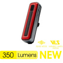 Фонарь велосипедный задний Moon Nebula 2 SENSE, 1 диод, 11 режимов, Li-Po 1050 mAh, USB-С