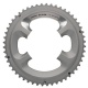 Звезда передняя Shimano, 105 FC-5800, 52T-MB для 52-36T, серебро