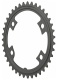 Звезда передняя Shimano, 105 FC-R7000, 36T-MT для 52-36T, черный