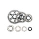 Звезды для кассеты Shimano XT, M771-10, (19-21-23T), BJ