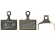 Тормзные колодки Shimano для диск т., K03S, пласт, пара, с пружин, с шплинтом